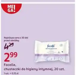Rossmann Chusteczki do higieny intymnej Facelle Intim oferta