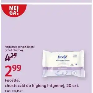 Rossmann Chusteczki do higieny intymnej Facelle Intim oferta