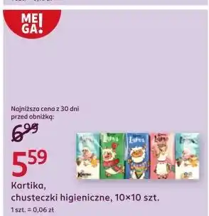 Rossmann Chusteczki higieniczne Kartika oferta