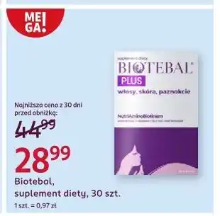 Rossmann Tabletki Biotebal Plus oferta