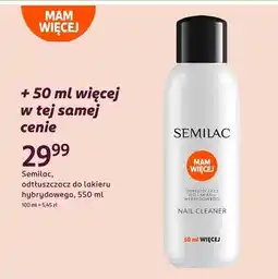 Rossmann Odtłuszczacz do lakieru hybrydowego Semilac oferta