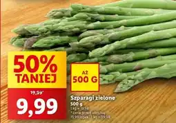 Lidl Szparagi zielone oferta