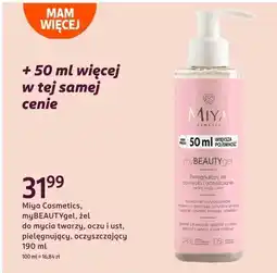 Rossmann Żel do mycia twarzy Miya My Beauty Gel oferta