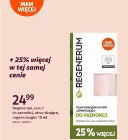 Rossmann Serum do paznokci Regenerum oferta