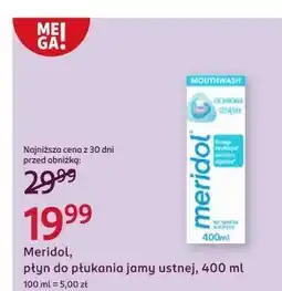 Rossmann Płyny do płukania jamy ustnej Meridol oferta