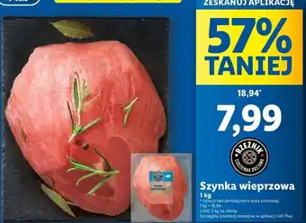 Lidl Szynka wieprzowa Rzeźnik Codzienna Dostawa oferta