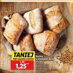Lidl Bułka z kiełkami żyta oferta