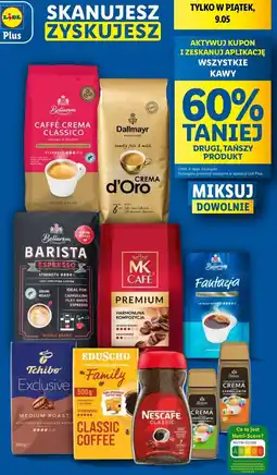 Lidl Kawa Bellarom Cafe Crema oferta