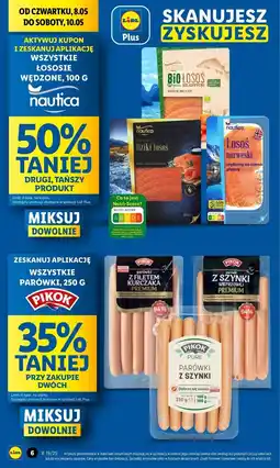 Lidl Łosoś atlantycki wędzony bio Nautica Schwartz oferta