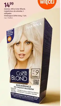 Rossmann Rozjaśniacz do włosów blond 9 tonów Joanna Ultra Color oferta