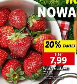 Lidl Truskawki oferta