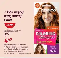 Rossmann Szampon koloryzujący 8.4 złota miedź Cameleo oferta