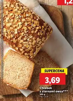 Lidl Chleb z ziarnami owsa oferta
