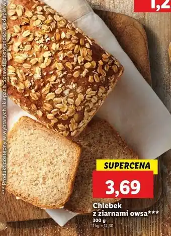 Lidl Chleb z ziarnami owsa oferta