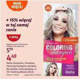 Rossmann Szampon koloryzujący nr 10.1 Cameleo oferta