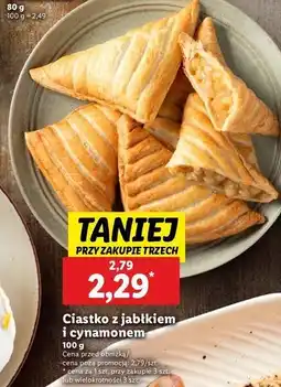 Lidl Ciastko jabłkowo-cynamonowe oferta