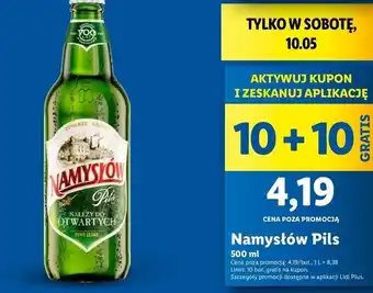 Lidl Piwo Namysłów Pils oferta
