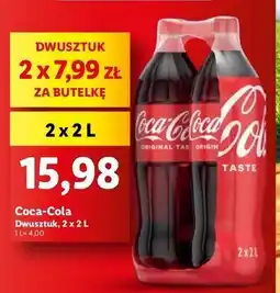 Lidl Napój Coca-Cola oferta