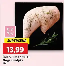 Lidl Noga z indyka Świeży Indyk Z Polski oferta