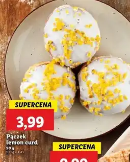 Lidl Pączek lemon curd Cukiernia Lidla oferta