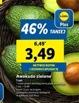 Lidl Awokado zielone oferta
