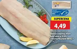 Lidl Dorsz czarny polędwica Targ Rybny Lidla oferta