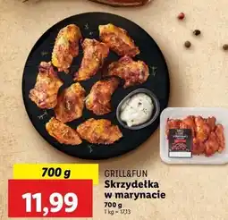 Lidl Skrzydełka z kurczaka w marynacie paprykowej Grill And Fun oferta