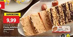 Lidl Ciasto wafelkowo-orzechowe Gotszlik oferta
