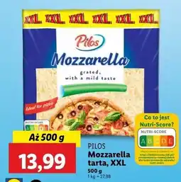 Lidl Ser mozzarella tarty Pilos oferta