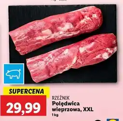 Lidl Polędwica wieprzowa Rzeźnik Codzienna Dostawa oferta