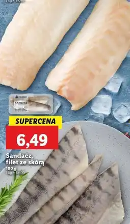 Lidl Sandacz filet ze skórą oferta
