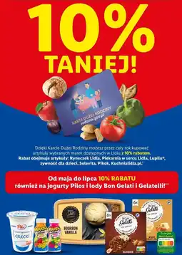 Lidl Lody white chocolate almond Bon Gelati oferta
