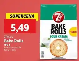 Lidl Bake rolls sour&cream 7 Days Rolls oferta