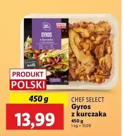 Lidl Gyros z kurczaka Chef Select oferta