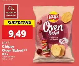 Lidl Chipsy grillowane warzywa Lay's Oven Baked (Prosto Z Pieca) oferta