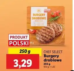 Lidl Burgery drobiowe Chef Select oferta