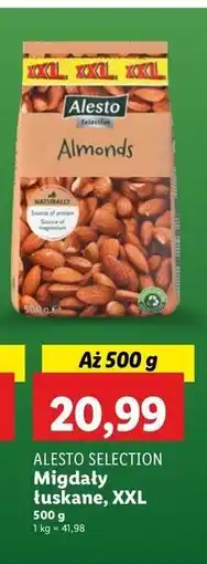 Lidl Migdały łuskane Alesto oferta