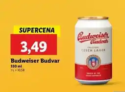 Lidl Piwo Budweiser oferta