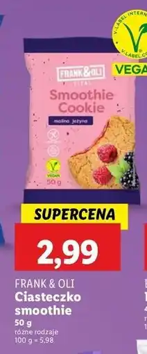 Lidl Ciastko smoothe malina jeżyna Frank&Oli Vital oferta