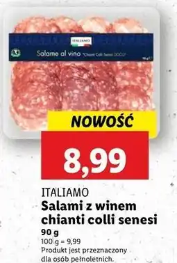 Lidl Salami al vino Italiamo oferta