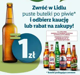 Lidl Piwo Żubr 1768 oferta