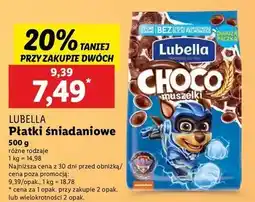 Lidl Płatki choco muszelki Lubella Mlekołaki oferta