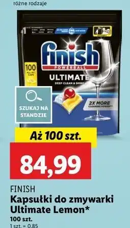 Lidl Tabletki do zmywarek lemon Finish Quantum Ultimate oferta