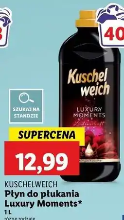 Lidl Płyn do płukania passion Kuschelweich oferta
