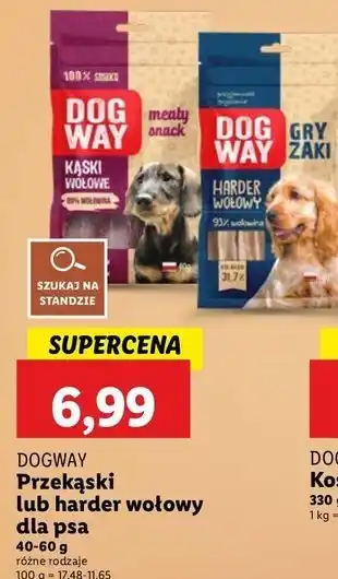 Lidl Harder wołowy Dogway oferta