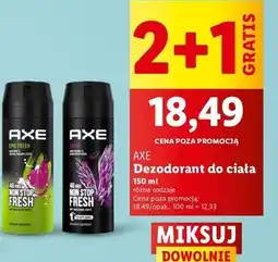 Lidl Dezodorant Axe Excite oferta