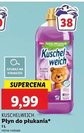 Lidl Płyn do płukania bluten frische Kuschelweich oferta