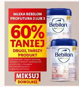 Lidl Mleko 2 Bebilon Profutura Duo Biotik oferta