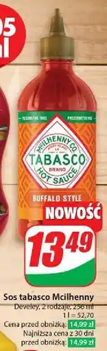 Dino Sos tabasco buffalo style Develey oferta