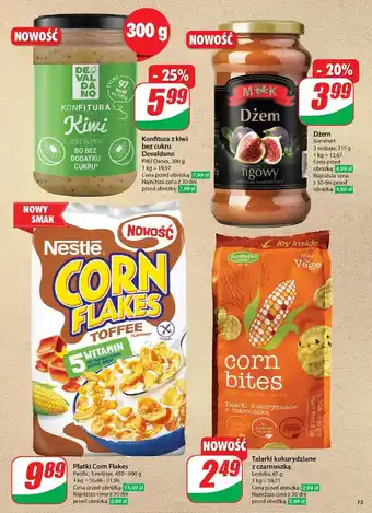 Dino Płatki śniadaniowe toffi Corn Flakes (Nestle) oferta